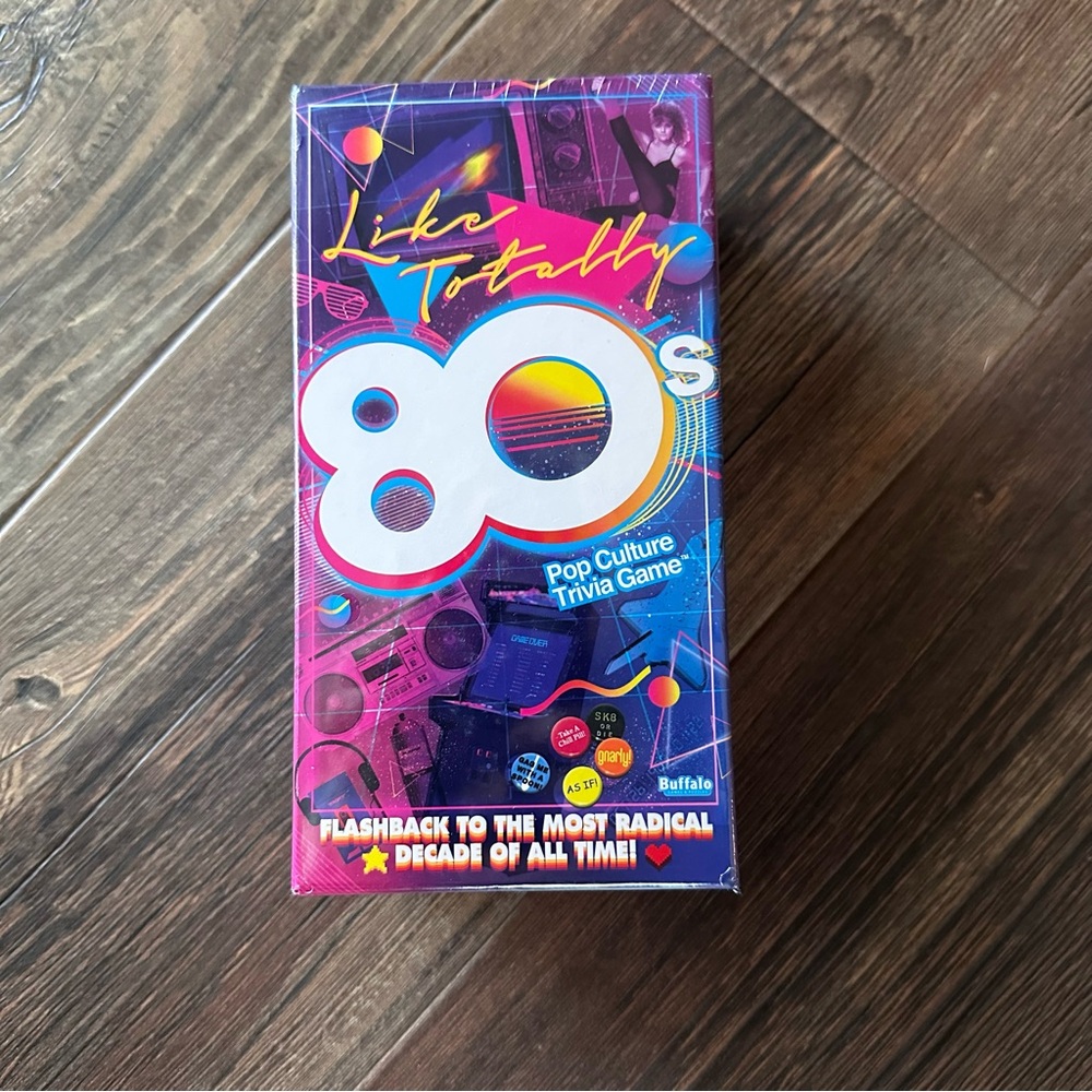 Like Totally 80s Pop Culture Trivia Game new sealed Flashback